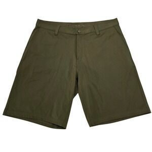 Rhone Mens 34 Shorts The Next Crazy Adventure Olive‎ Green Athletic Golf